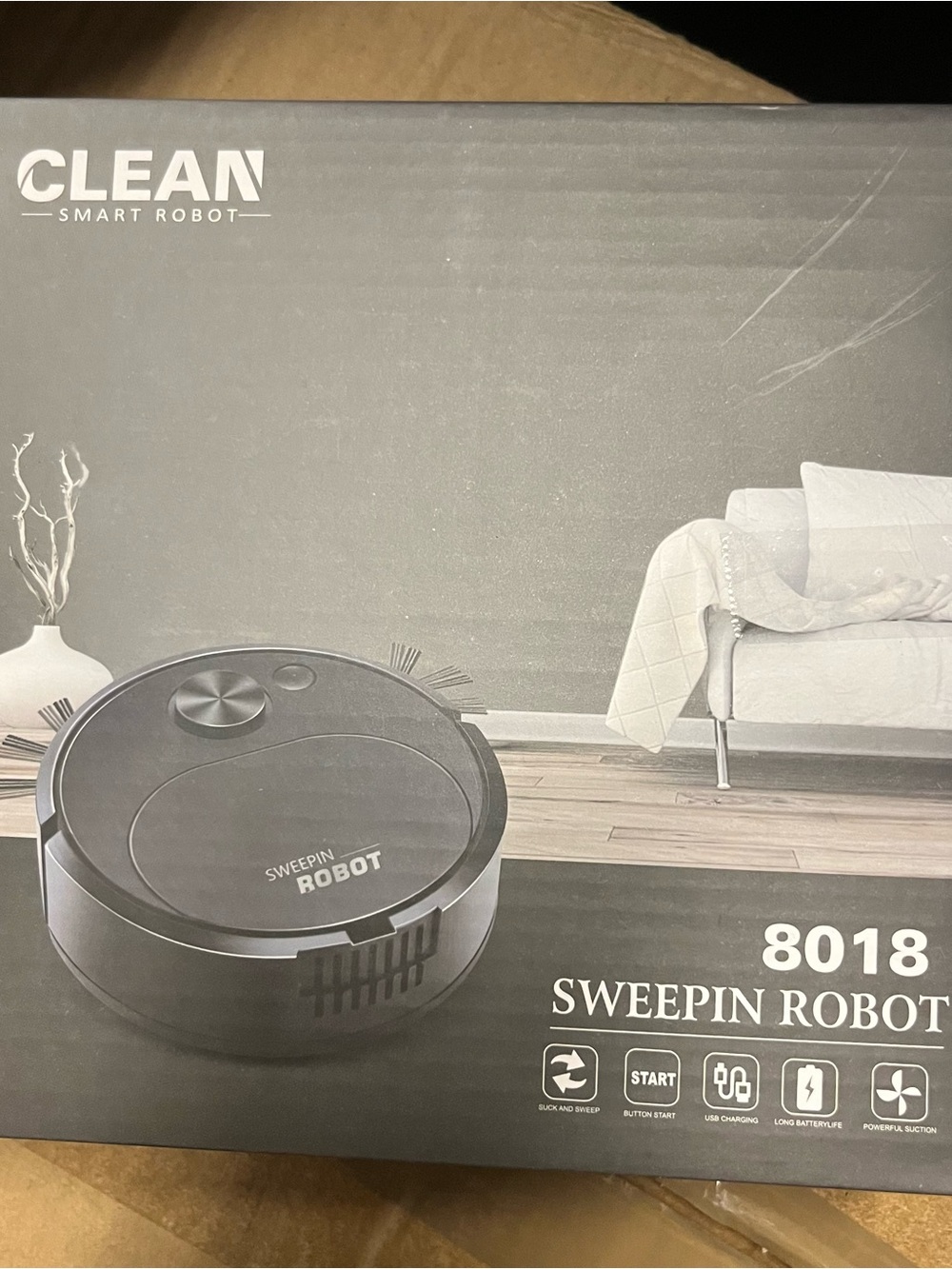 Mini CLEAN SMART ROBOT SWEEPIN ROBOT